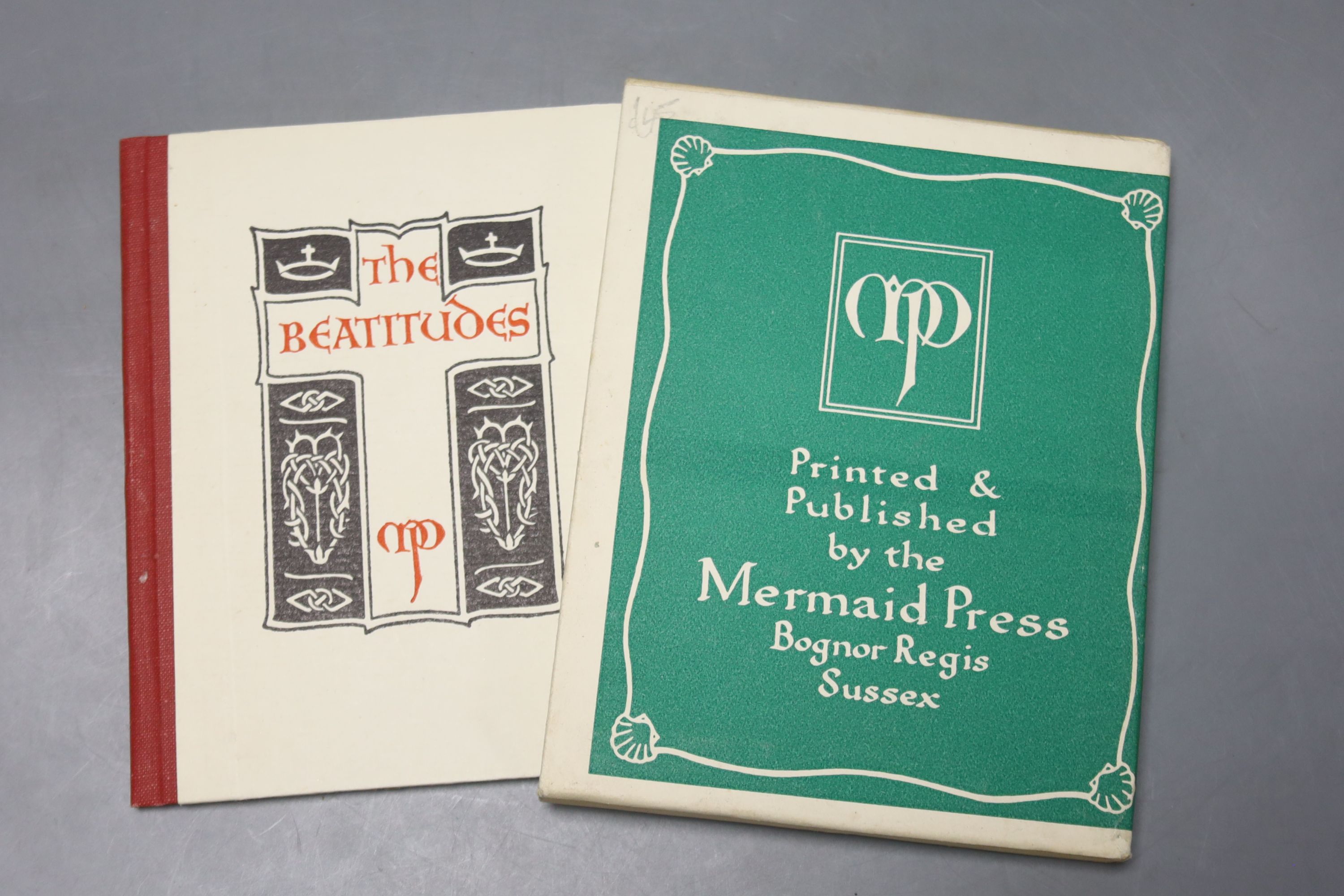 'The Beatitudes' from The Sermon on the Mount, a souvenir from the Festival of Britain 1951, 18mo, cased hardback, Mermaid Press, Bognor Regis, Sussex